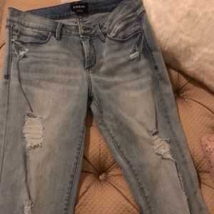 Bebe ripped jeans